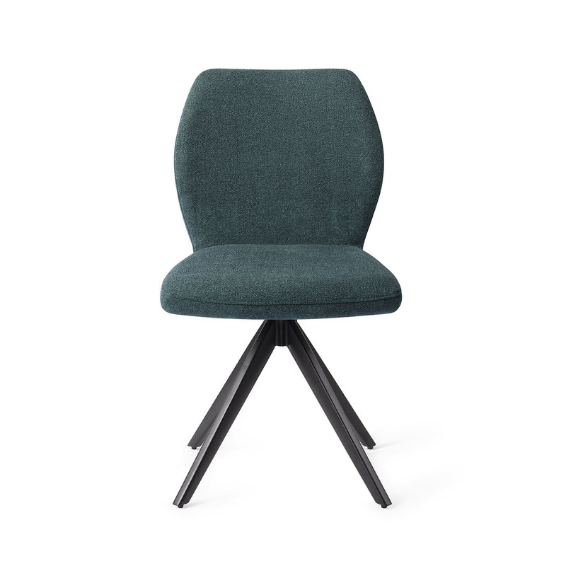 Jesper Home-collectie Ikata Eetkamerstoel Merry Mermaid - Turn Black
