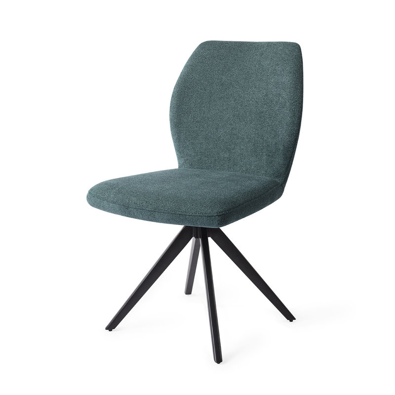 Jesper Home-collectie Ikata Eetkamerstoel Merry Mermaid - Turn Black