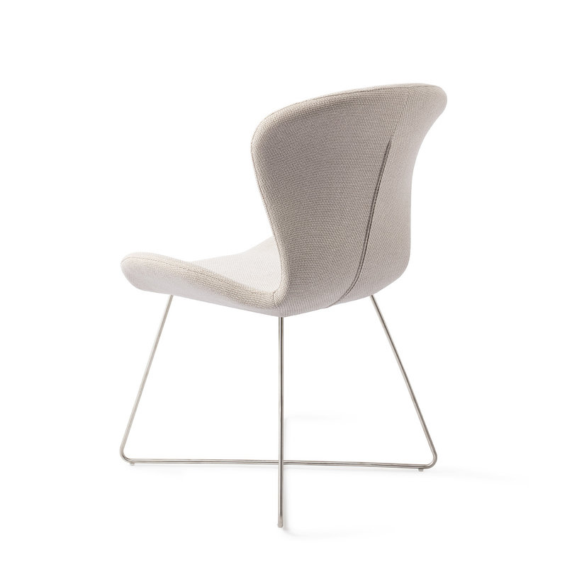 Jesper Home Moji Eetkamerstoel - Coconuts, Cross Steel