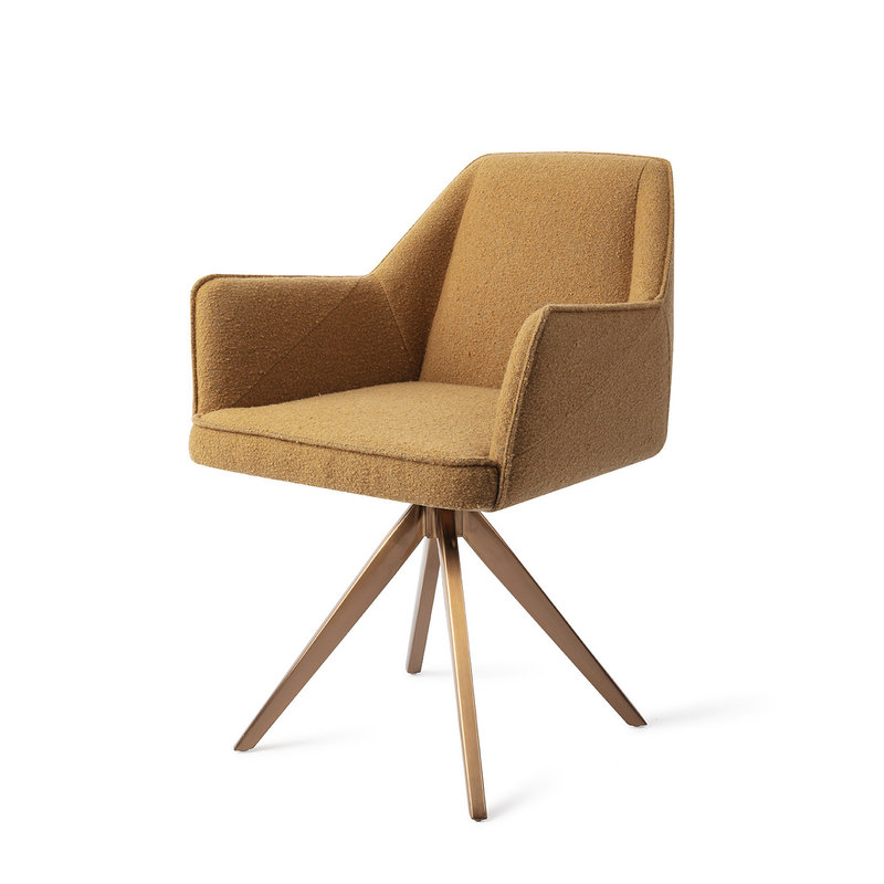 Jesper Home Tome Eetkamerstoel - Masai Giraffe, Turn Rose