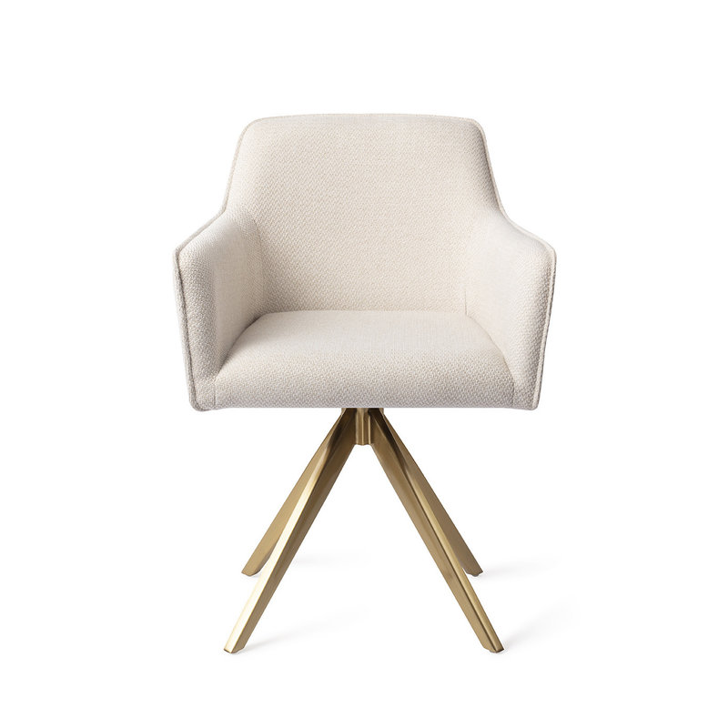 Jesper Home-collectie Hofu Eetkamerstoel -  Enoki, Turn Gold
