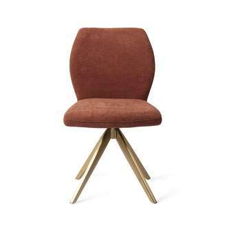 Jesper Home Ikata Dining Chair Cozy Copper - Turn Gold
