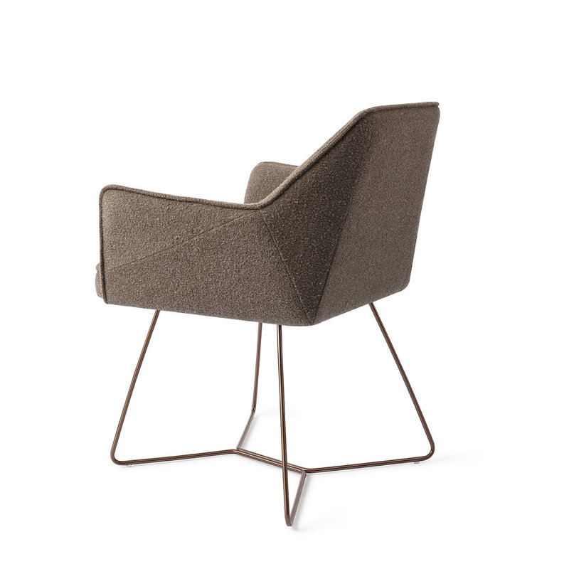 Jesper Home Tome Eetkamerstoel - Idaho Potato, Beehive Rose