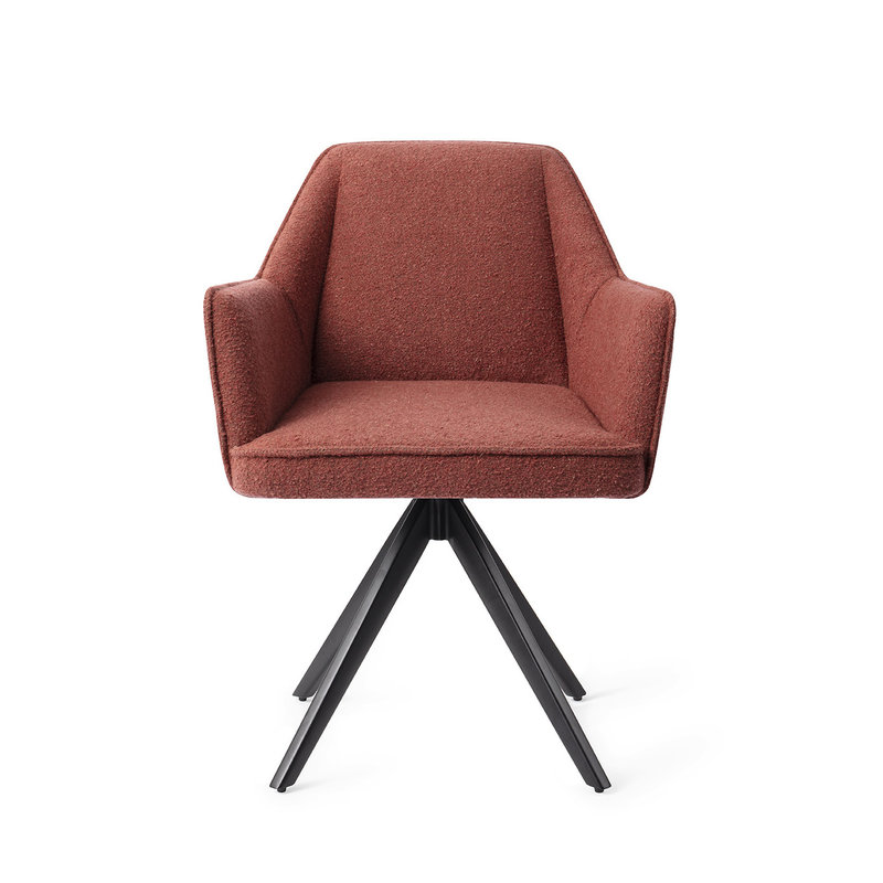 Jesper Home Tome Eetkamerstoel - Shabby Saffron, Turn Black