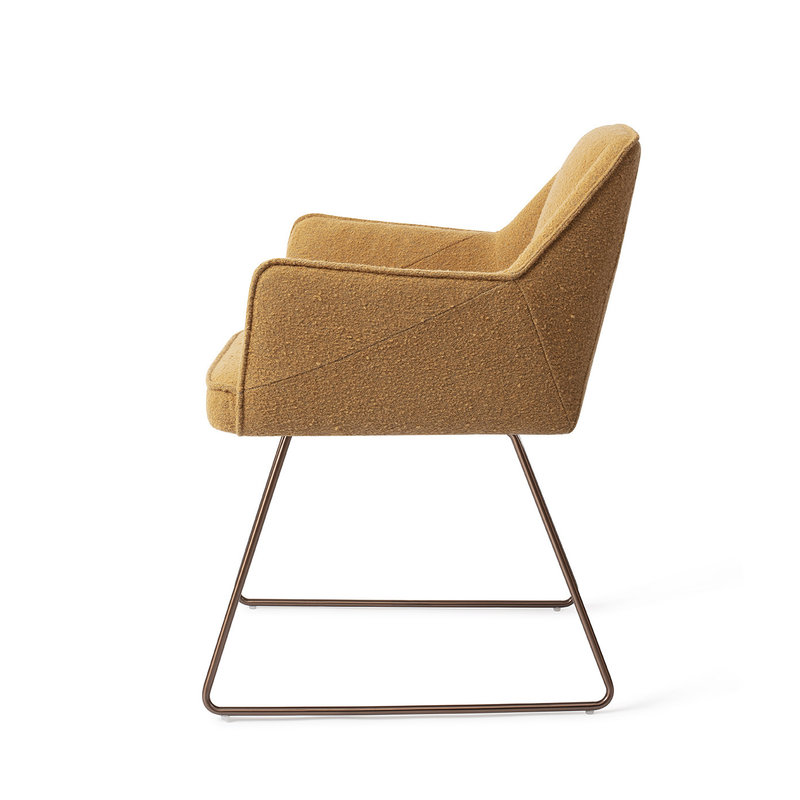 Jesper Home-collectie Tome Eetkamerstoel - Masai Giraffe, Slide Rose