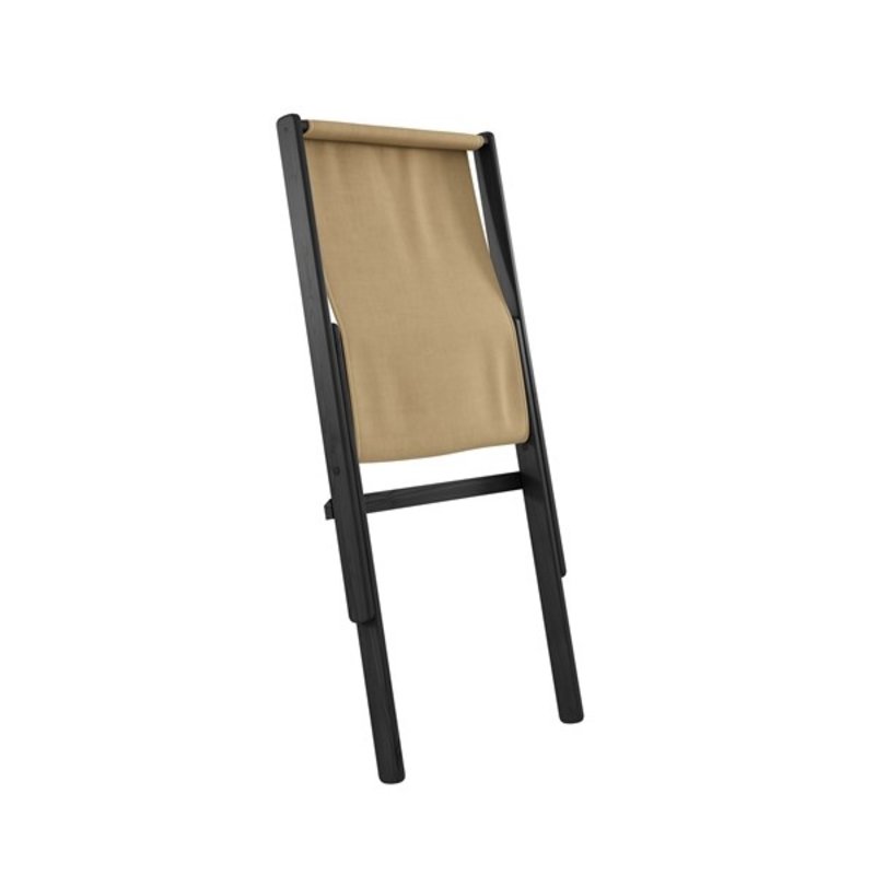 Karup Design-collectie BOOGIE BLACK LACQUERED BEECH W. BOOGIE MATTRESS NATURAL