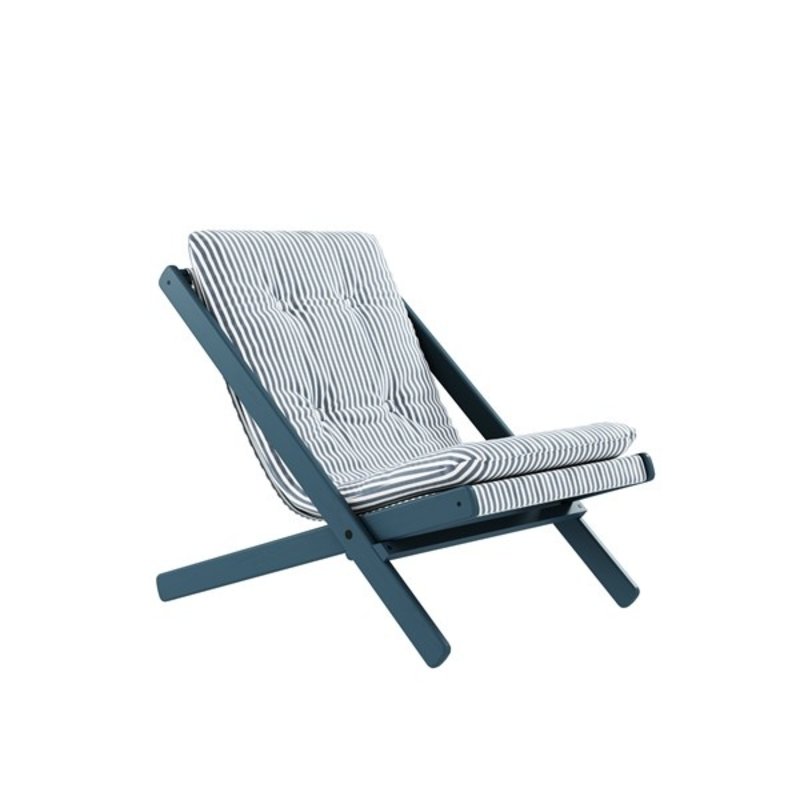 Karup Design-collectie BOOGIE BLUE BREEZE LACQUERED BEECH W. BOOGIE MATTRESS BEACH BLUE
