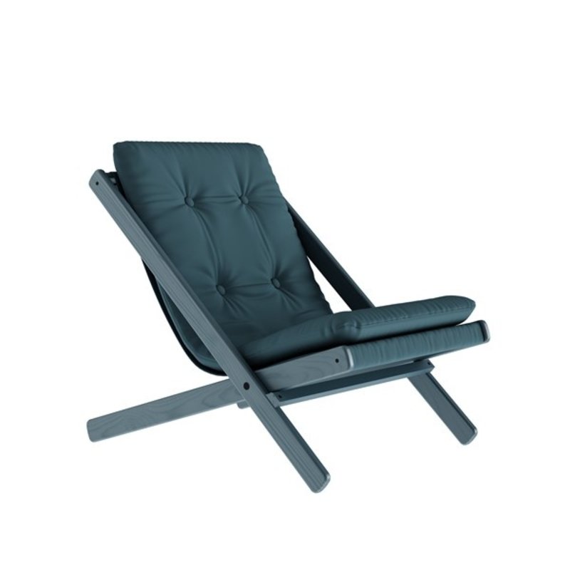 Karup Design-collectie BOOGIE BLUE BREEZE LACQUERED BEECH W. BOOGIE MATTRESS BEACH BLUE