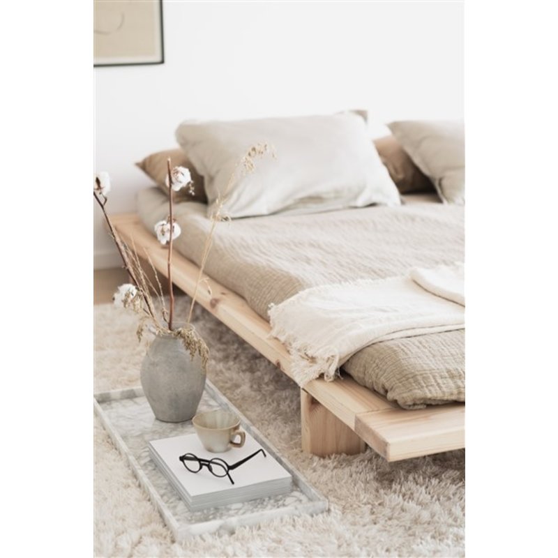 Karup Design-collectie JAPAN BED RAW 140 X 200