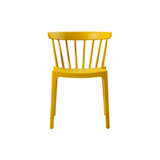 WOOOD Bliss Chair Plastic Ochre