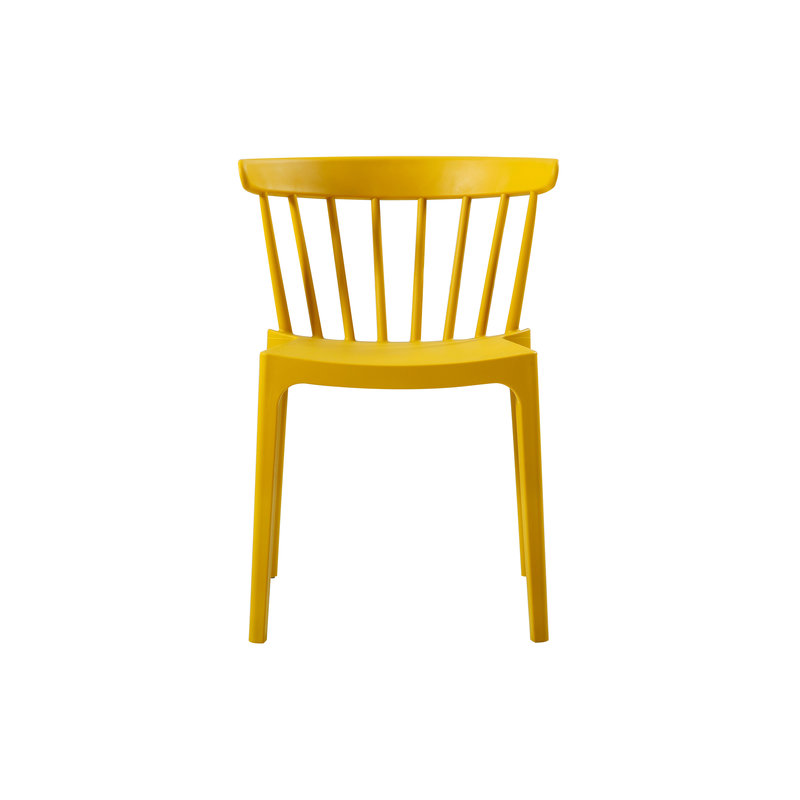 WOOOD-collectie Bliss Chair Plastic Ochre