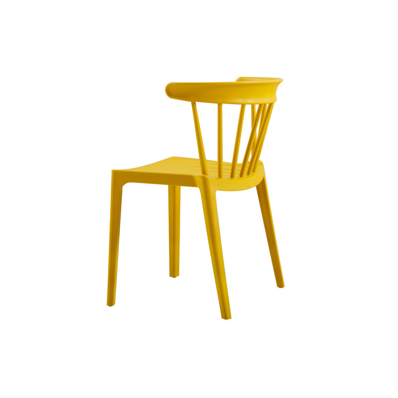 WOOOD-collectie Bliss Chair Plastic Ochre