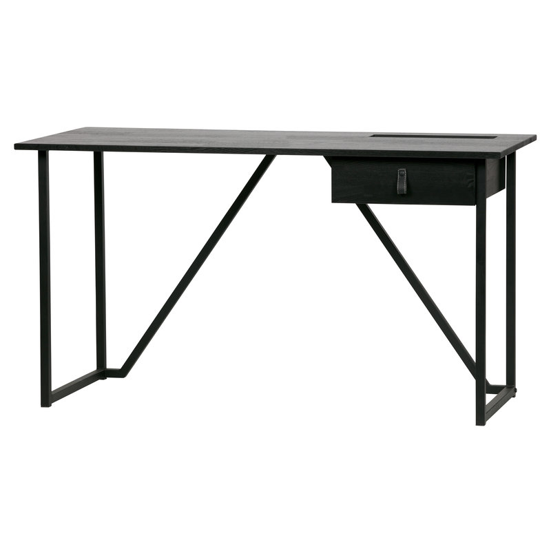 WOOOD-collectie Julius Bureau Essen Blacknight 126cm [fsc]