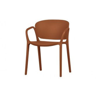 WOOOD Bent Chair Plastic Terra