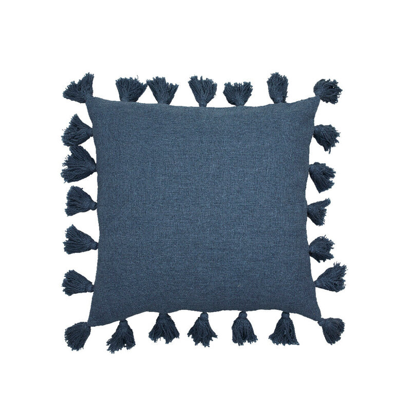 Lene Bjerre  Feminia cushion 60x60 cm blue