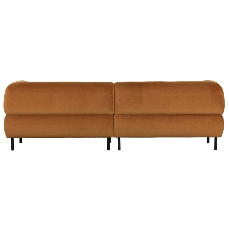 WOOOD-collectie Lloyd 4-seater Washed Velvet Cinnamon