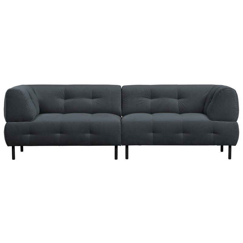 WOOOD-collectie Lloyd 4-zits Bank Gewassen Fluweel Cloud