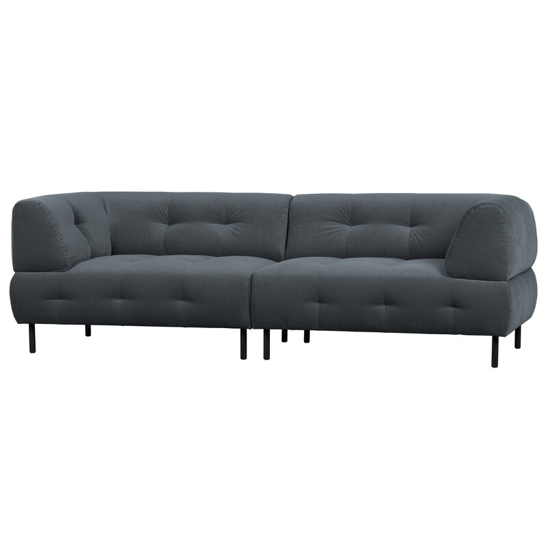 WOOOD-collectie Lloyd 4-seater Washed Velvet Cloud