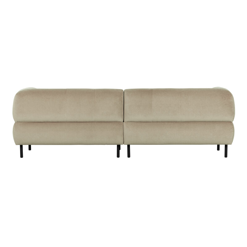 WOOOD-collectie Lloyd 4-seater Washed Velvet Sea Salt