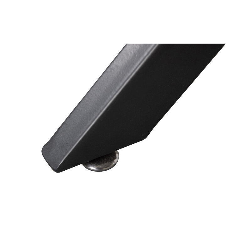 WOOOD-collectie Bruno Eettafel Rond Mdf Walnoot Ø120cm