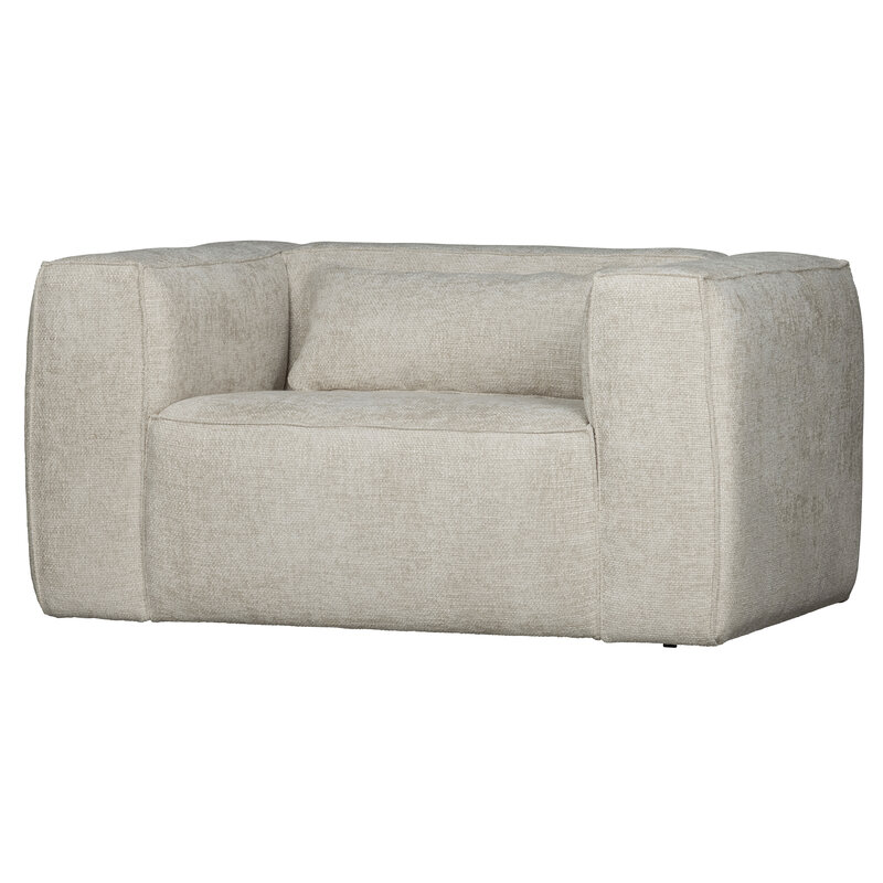 WOOOD-collectie Bean Fauteuil Grove Melange Stof Naturel