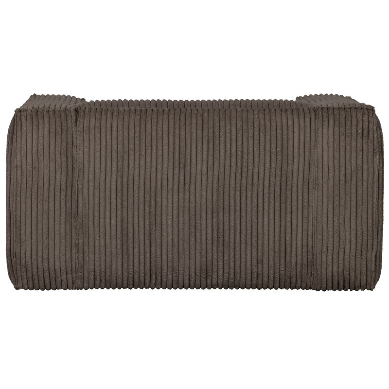 WOOOD-collectie Bean Armchair Hefty Ribcord Mud