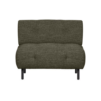 WOOOD Lloyd Armchair Coarse Woven Green Melange