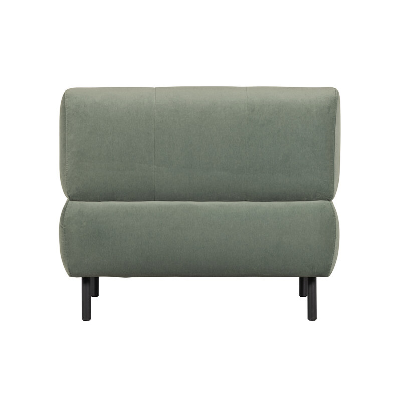 WOOOD-collectie Lloyd Armchair Washed Velvet Waterplant
