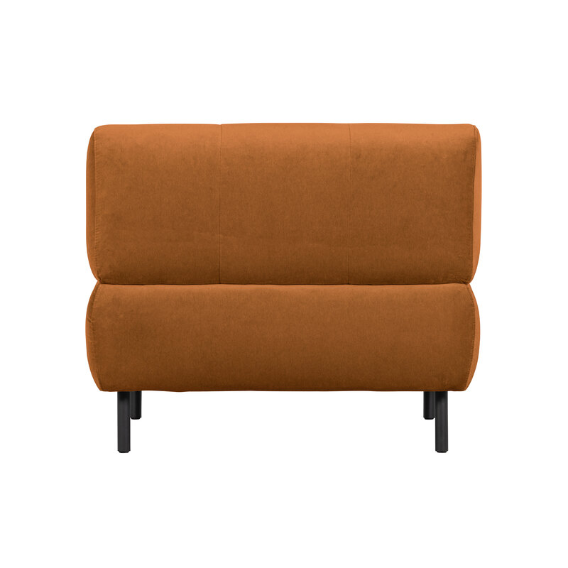 WOOOD-collectie Lloyd Fauteuil Gewassen Fluweel Cinnamon