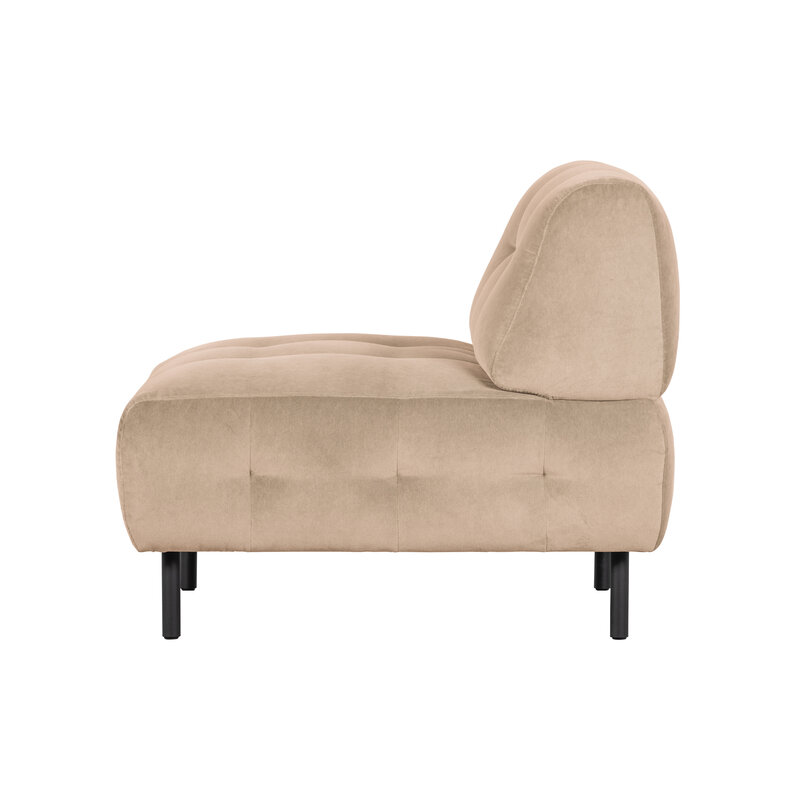 WOOOD Exclusive-collectie Lloyd Fauteuil Gewassen Fluweel Sea Salt