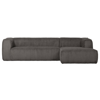 WOOOD Bean Corner Sofa Right Hefty Ribcord Terrazzo