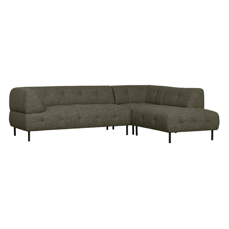 WOOOD-collectie Lloyd Corner Sofa Right Coarse Woven Green Melange
