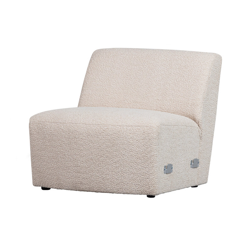WOOOD-collectie Coco 1-zits Element BouclÉ Creme