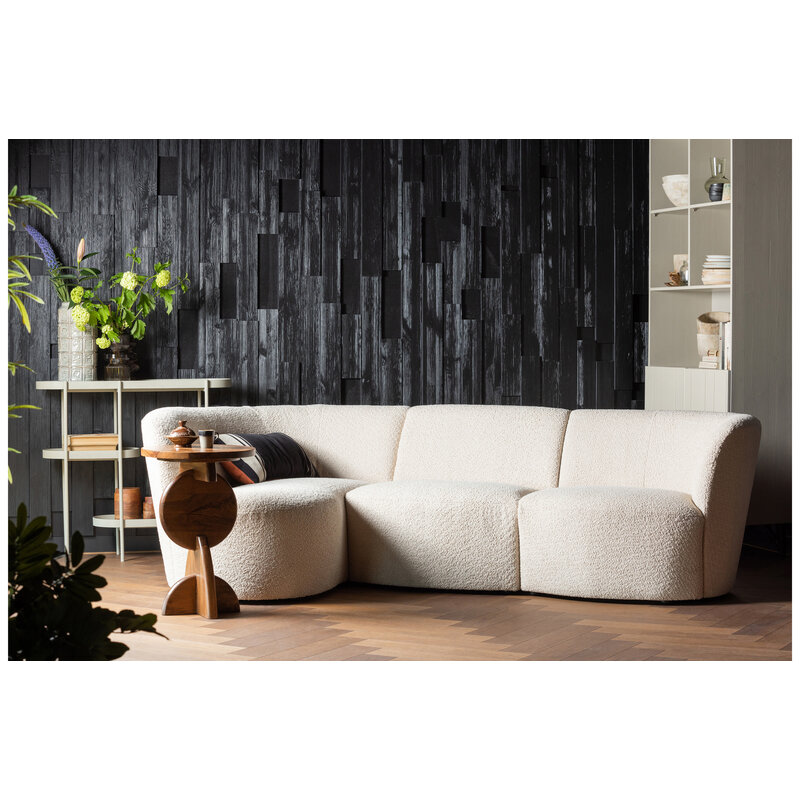 WOOOD-collectie Coco 1-zits Element BouclÉ Creme