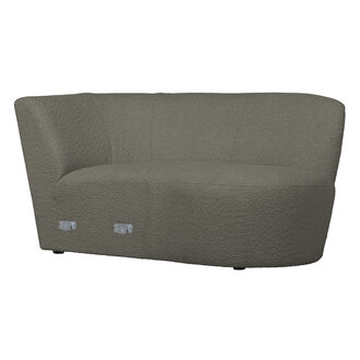 WOOOD Exclusive Coco Chaise Longue Element Right BouclÉ Warm Green