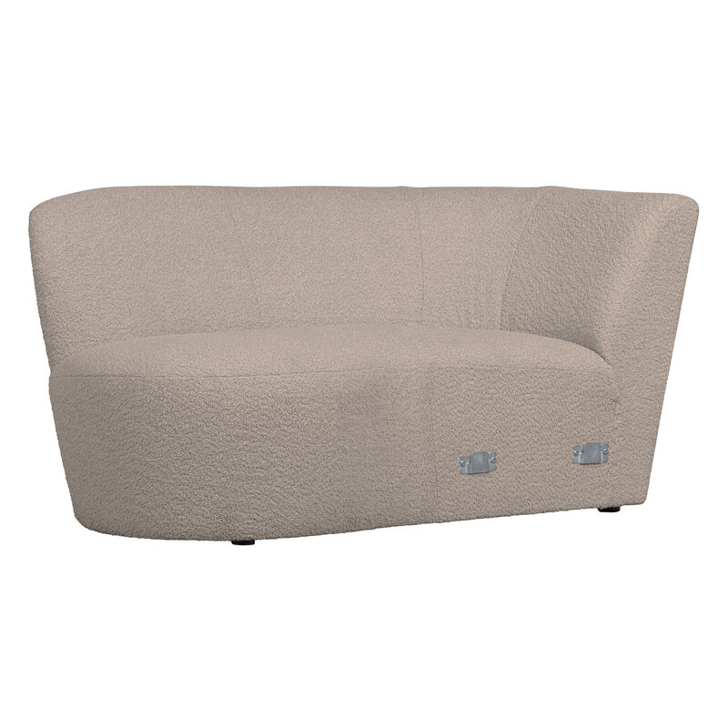 WOOOD Exclusive-collectie Coco Chaise Longue Element Left BouclÉ Sand