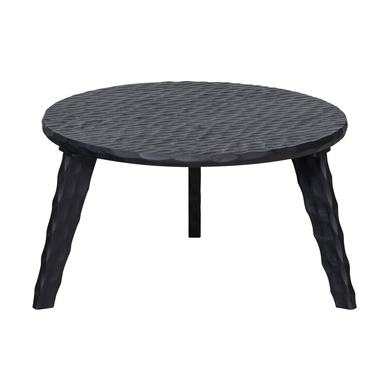 WOOOD-collectie Moises Bijzettafel Mango Hout Zwart