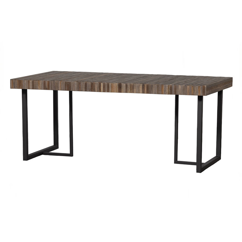 WOOOD Exclusive-collectie Maxime Eettafel Recycled Hout Naturel 180x90cm