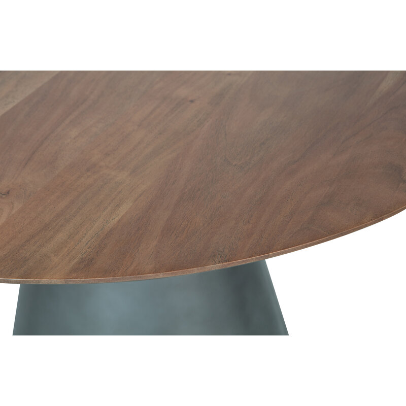 WOOOD Exclusive-collectie Maggie Eetkamertafel Metaal/mango Hout Zwart