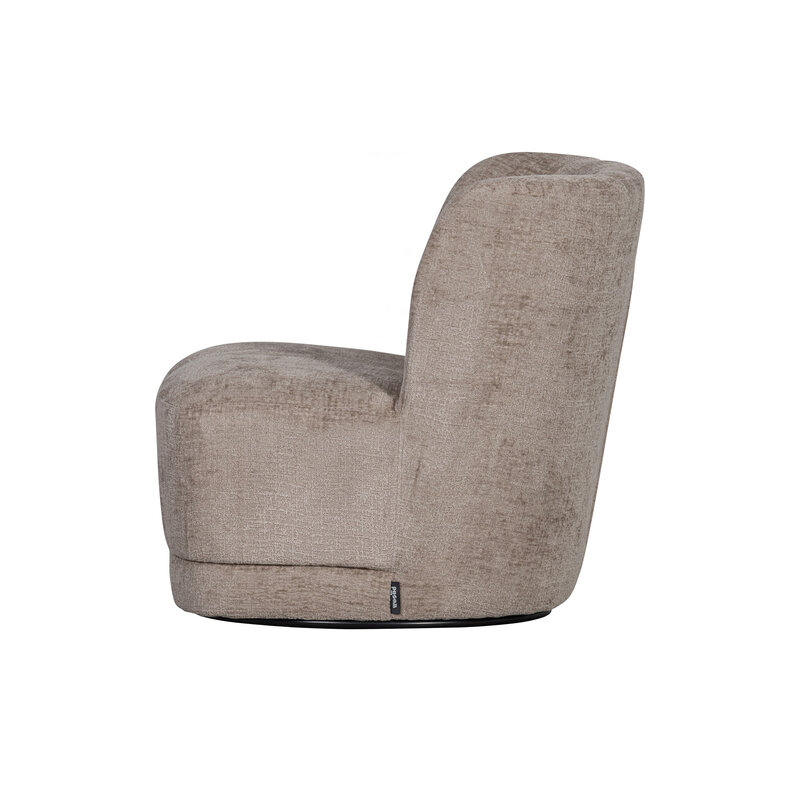 WOOOD-collectie Atty Swivel Armchair Sand