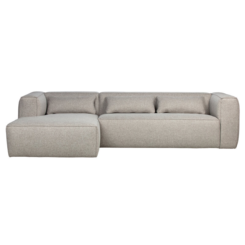 WOOOD-collectie Bean Corner Sofa Incl. Cushions Light Grey