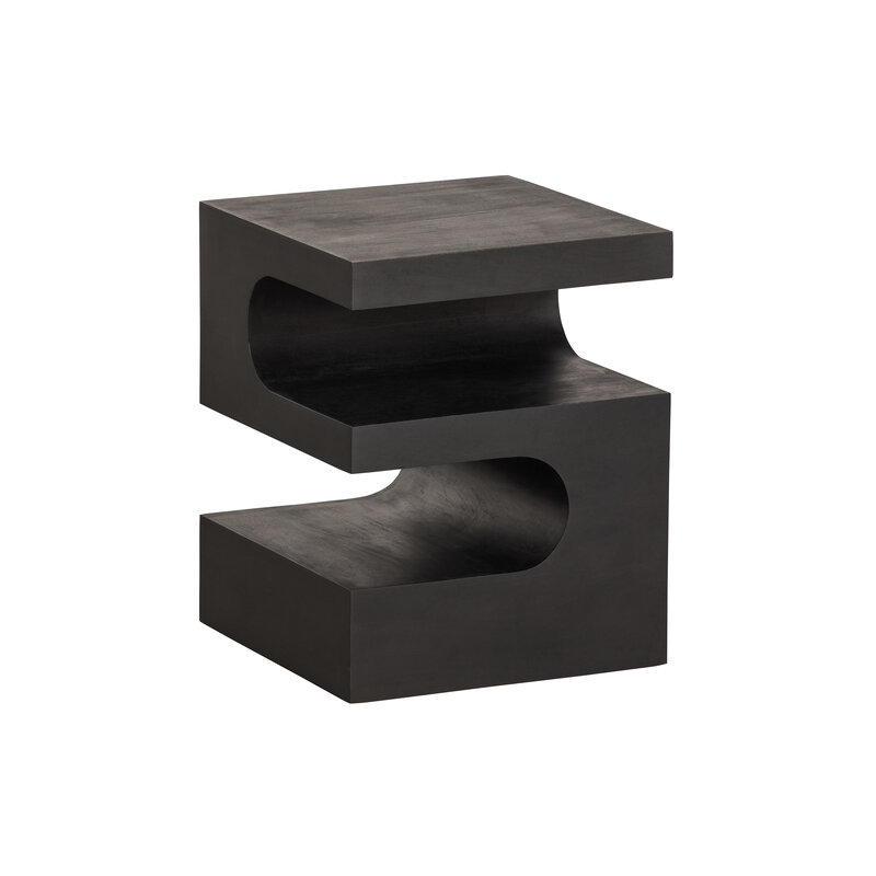 WOOOD-collectie Toma Sidetable Mango Wood Black
