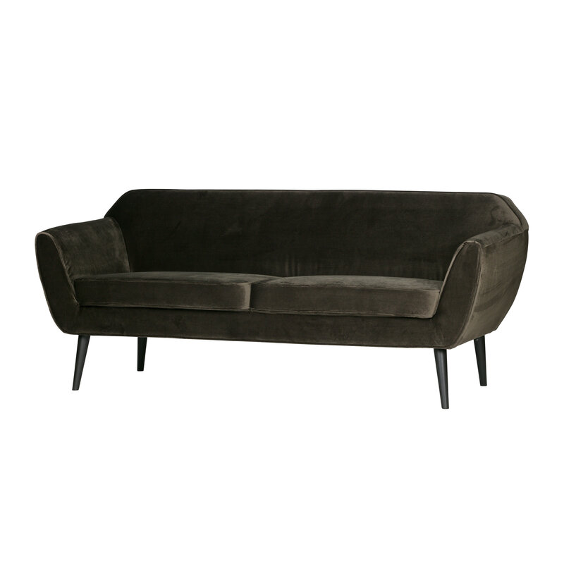 WOOOD-collectie Rocco Sofa 187 Cm Velvet Warm Green