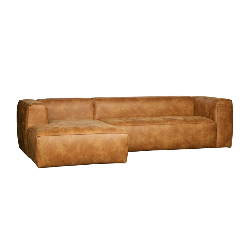 WOOOD-collectie Bean Corner Sofa Left Cognac