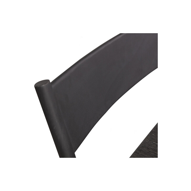 WOOOD-collectie Lael Armchair Mango Wood/cord Black