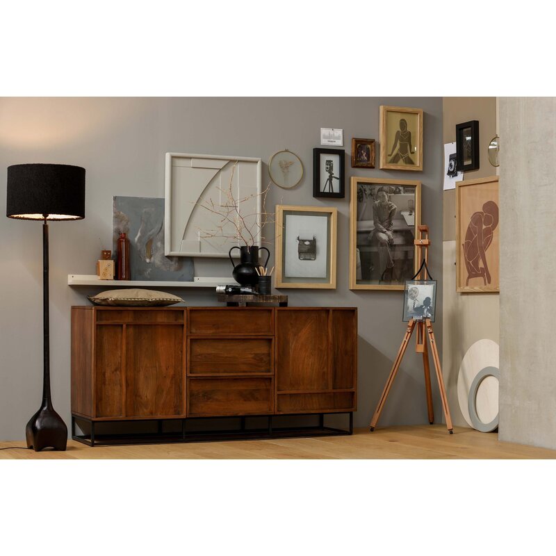 WOOOD Exclusive-collectie Forrest 2-doors Sideboard With Drawers Mango Wood Natural