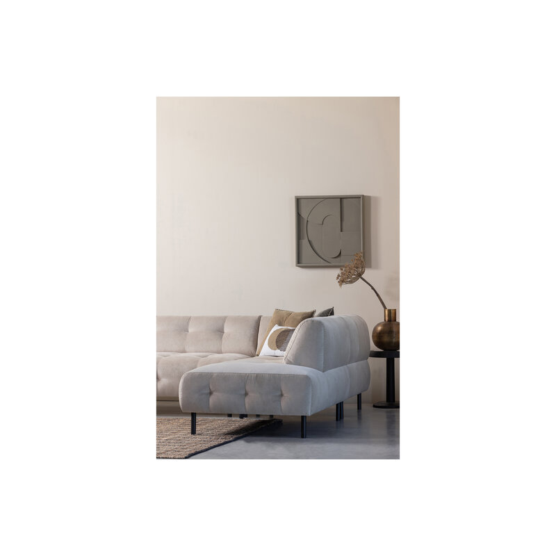 WOOOD-collectie Lloyd Corner Sofa Right Washed Velvet Sea Salt