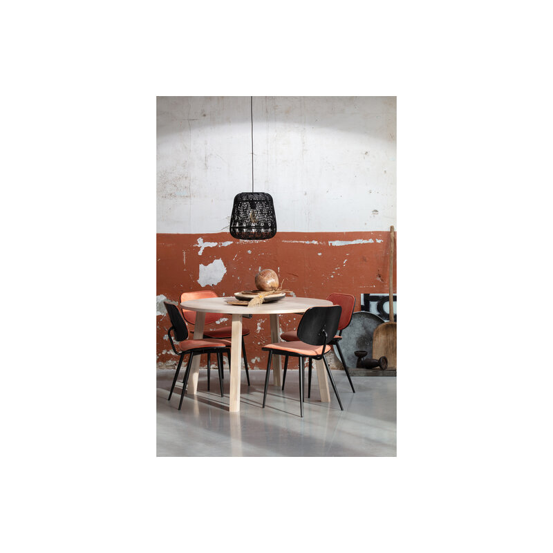 WOOOD-collectie Lange Jan Ø Extendable Dining Table Oak Sydney [fsc]