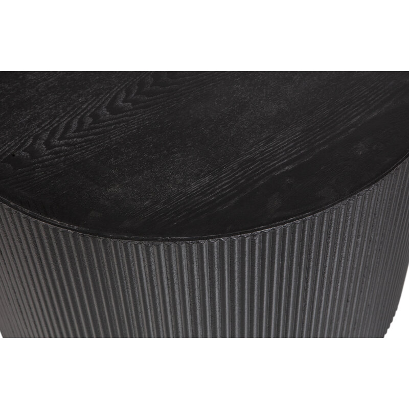 WOOOD Exclusive-collectie Sanne Sidetable Round Black