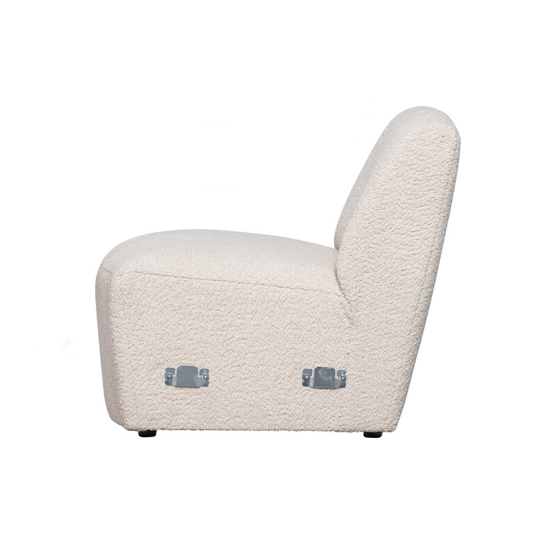 WOOOD-collectie Coco 1-zits Element BouclÉ Creme